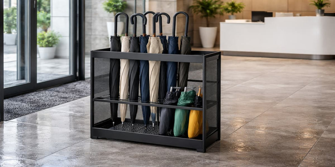 7 Best Umbrella Stands for Office Entrances