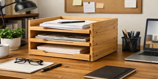 7 Best Vertical Desktop File Organizers with Step Design