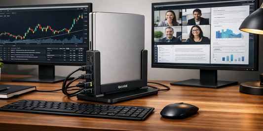 7 Best Vertical Laptop Stands for Closed-Lid Desk Setups