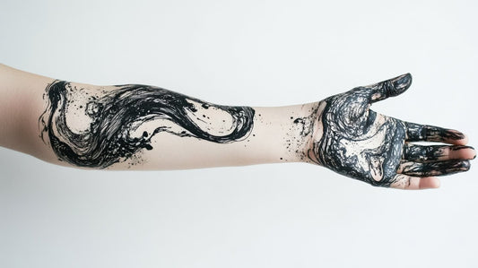 Can drawing on yourself with pen hurt you?
