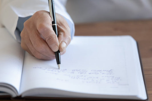 LeStallion men's journal hero for How can I journal myself better