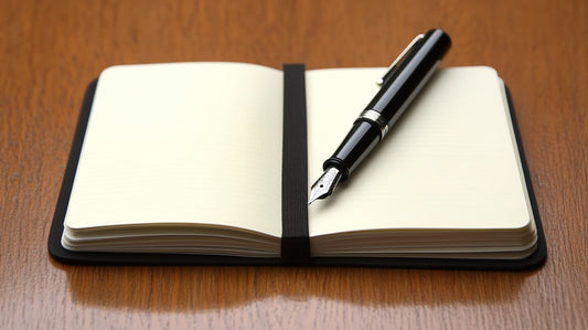 LeStallion fountain pen journal hero for Is Moleskine good for fountain pens