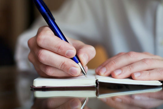 LeStallion men's journal hero for Why do people quit bullet journaling