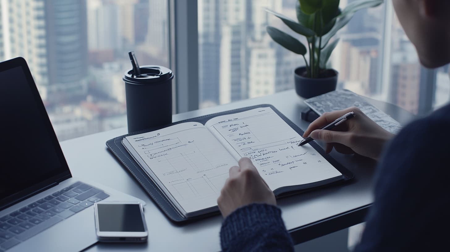 Journal Notebook For Time Management | LeStallion