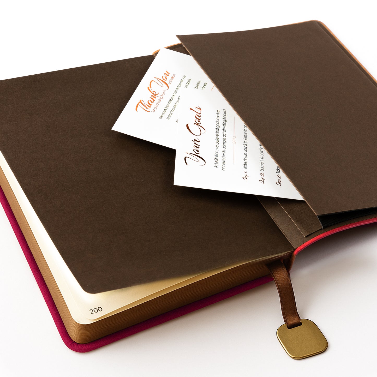CASPIAN | Royal Red - A5 Lined Journal - Soft Cover