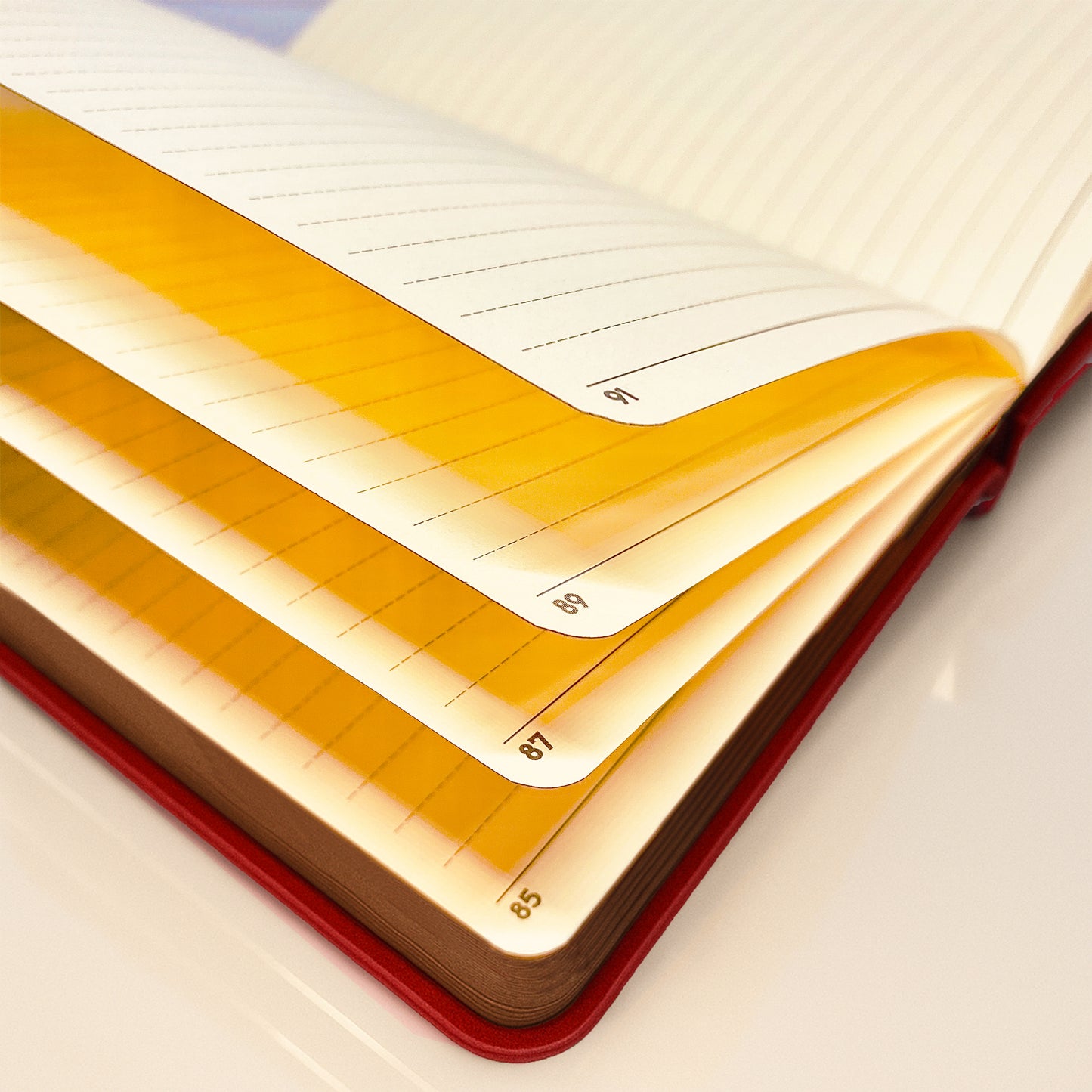 CASPIAN | Royal Red - A5 Lined Journal - Soft Cover
