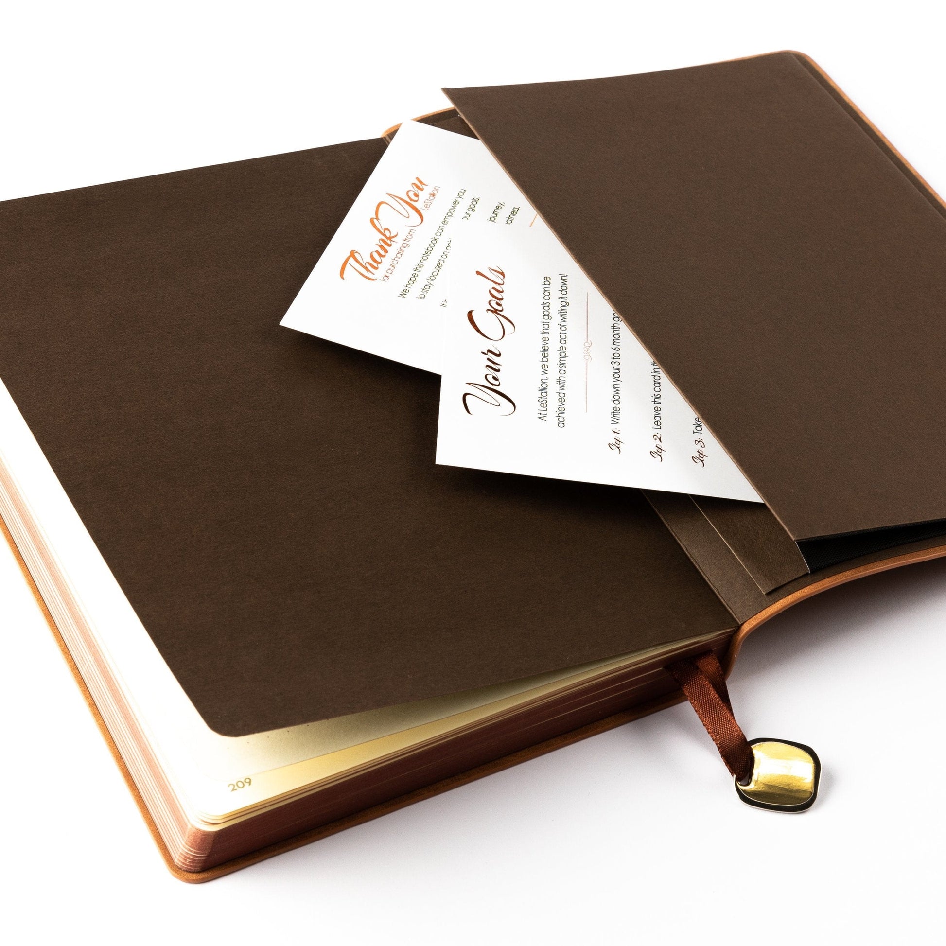 GALLOWAY  Khaki Cream - A5 Lined Journal Notebook – LeStallion