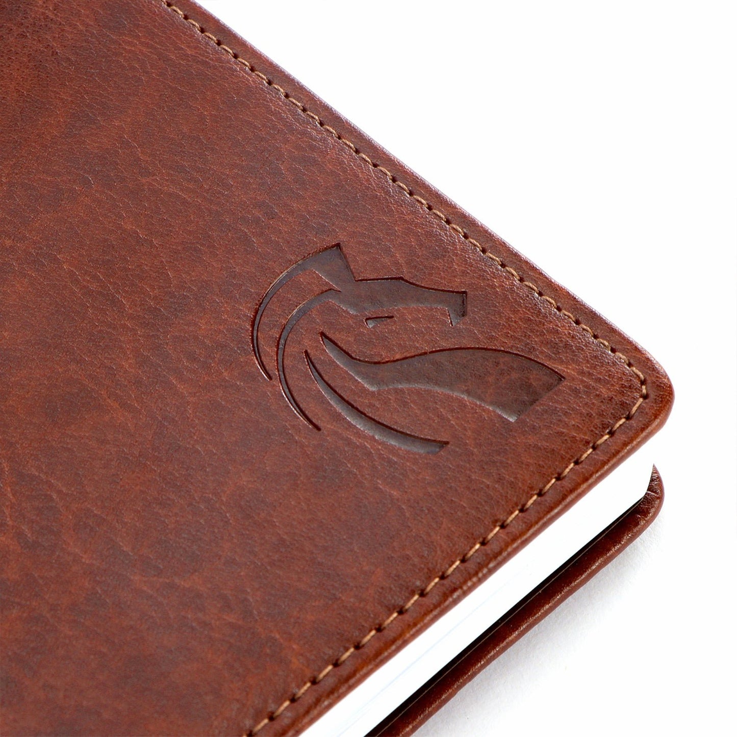 A5 Hardcover Journal Notebook - Brown Faux Leather